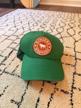 Green Ringers Western Trucker Hat